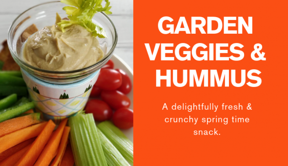 Garden Veggies & Hummus