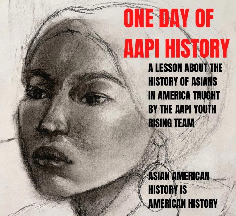AANHPI History Lesson flyer