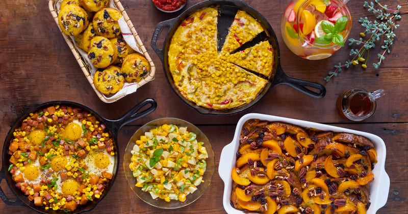 A new years feast from Del Monte
